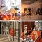 6 Pcs 16IN Halloween Skeleton Decoration, Large Full Body Posable Halloween Hanging Skeleton Decor for Indoor Outdoor Decoration